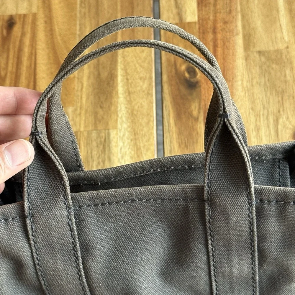 Marc Jacobs The Canvas Tote Bag Black with Detachable Strap~FADED~ NO RETURNS